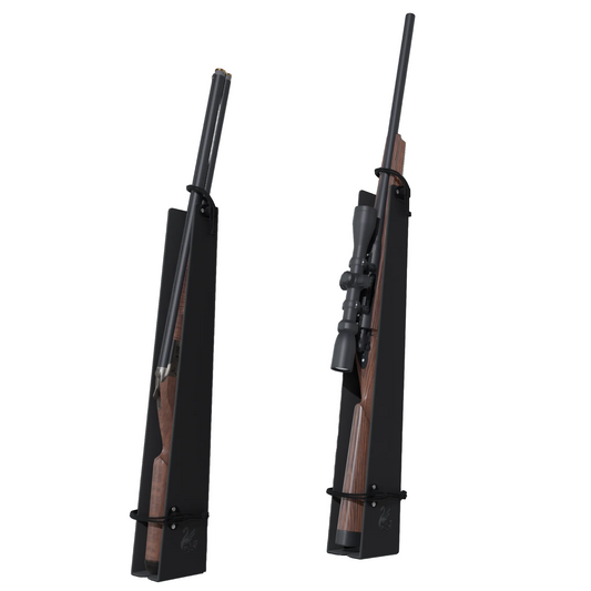 CygTight Complete Kit — scabbard with magnetic locking bungee plus B75 angled floor-mount bracket