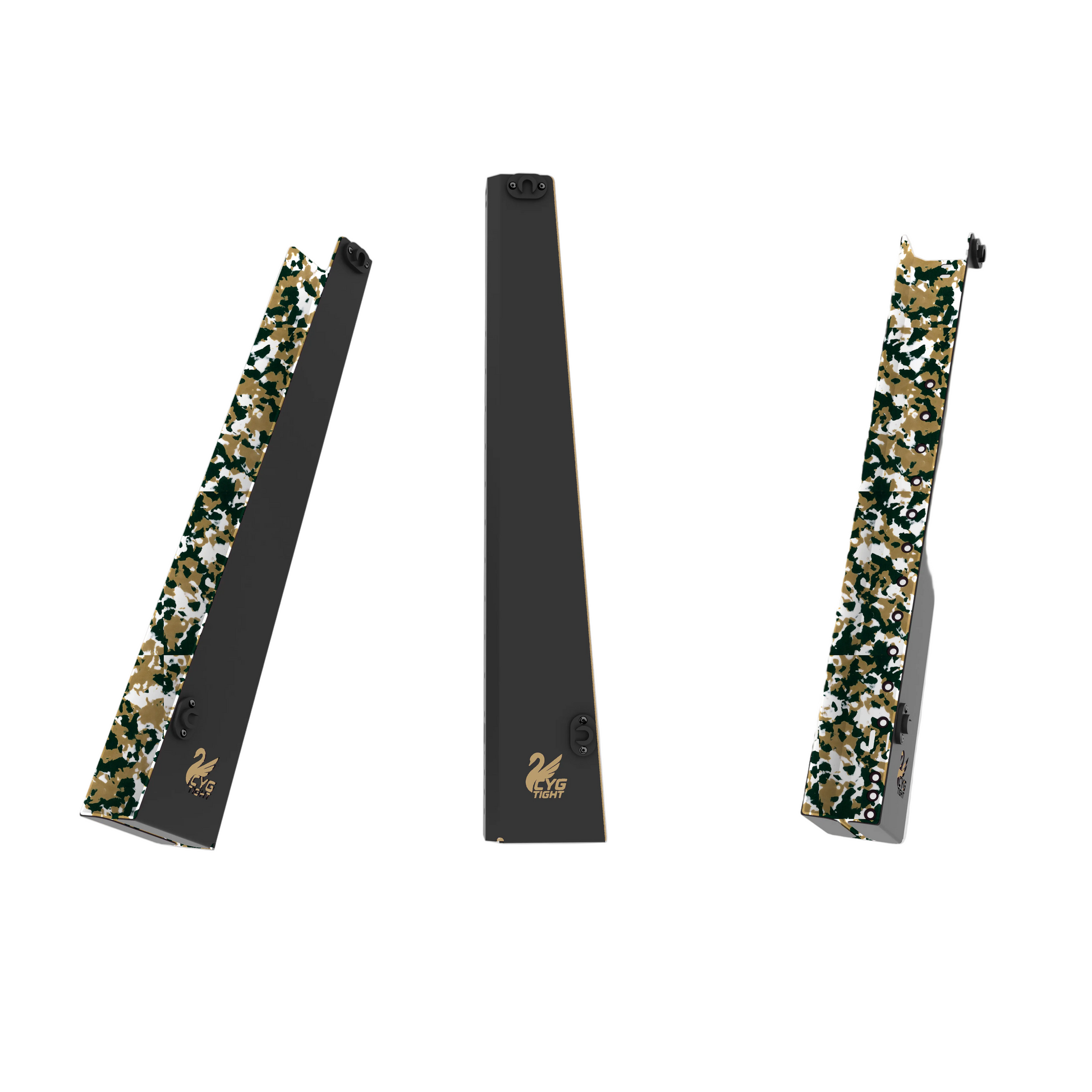 CygTight rifle scabbard with desert camo interior padding