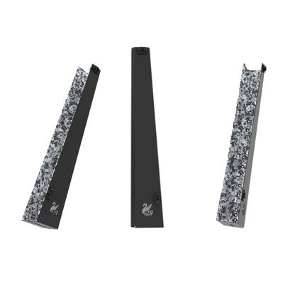 CygTight rifle scabbard with grey snow camo interior padding