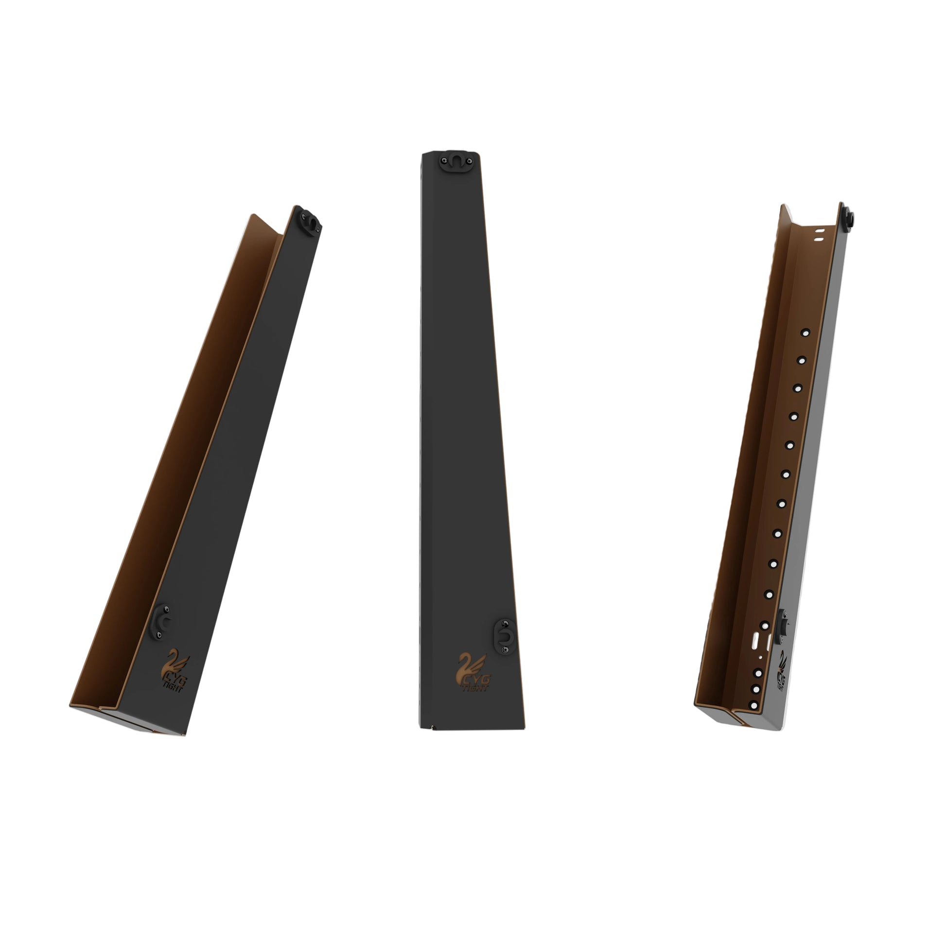 CygTight rifle scabbard with mocha brown interior padding