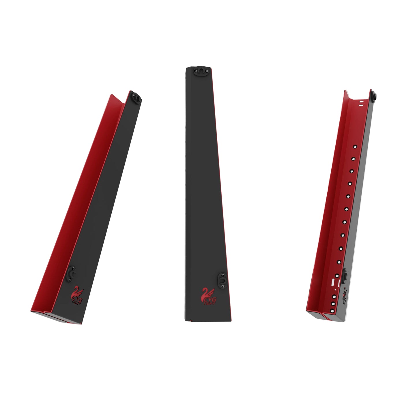 CygTight rifle scabbard with red interior padding